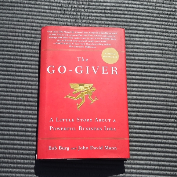 The Go-Giver Red Hardcover Book - Picture 1 of 5